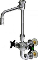Chicago Faucets LWM7-A22-F Laboratory Mixing Faucet, Wall-Mount