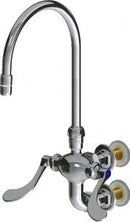 Chicago Faucets LWM7-A23-B Laboratory Mixing Faucet, Wall-Mount
