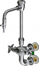 Chicago Faucets LWM7-A31-E Laboratory Mixing Faucet, Wall-Mount