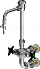Chicago Faucets LWM7-A32-E Laboratory Mixing Faucet, Wall-Mount