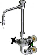 Chicago Faucets LWM7-A32-F Laboratory Mixing Faucet, Wall-Mount