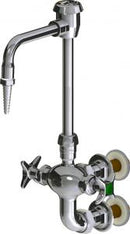 Chicago Faucets LWM7-B11-E Laboratory Mixing Faucet, Wall-Mount