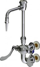 Chicago Faucets LWM7-B13-E Laboratory Mixing Faucet, Wall-Mount