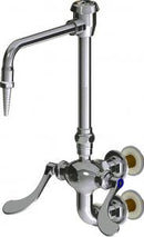 Chicago Faucets LWM7-B13-H Laboratory Mixing Faucet, Wall-Mount