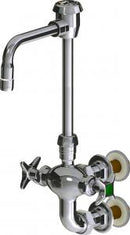 Chicago Faucets LWM7-B21-E Laboratory Mixing Faucet, Wall-Mount