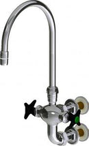 Chicago Faucets LWM7-B22-B Laboratory Mixing Faucet, Wall-Mount