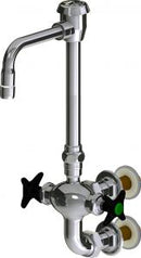 Chicago Faucets LWM7-B22-G Laboratory Mixing Faucet, Wall-Mount