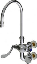 Chicago Faucets LWM7-B23-B Laboratory Mixing Faucet, Wall-Mount