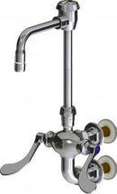 Chicago Faucets LWM7-B23-E Laboratory Mixing Faucet, Wall-Mount