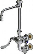 Chicago Faucets LWM7-B23-H Laboratory Mixing Faucet, Wall-Mount
