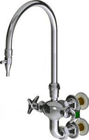 Chicago Faucets LWM7-B31-B Laboratory Mixing Faucet, Wall-Mount