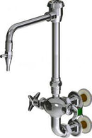 Chicago Faucets LWM7-B31-H Laboratory Mixing Faucet, Wall-Mount