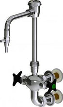 Chicago Faucets LWM7-B32-E Laboratory Mixing Faucet, Wall-Mount