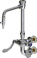 Chicago Faucets LWM7-B33-H Laboratory Mixing Faucet, Wall-Mount