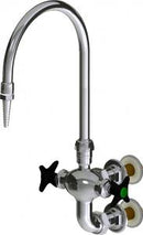 Chicago Faucets LWM7-C12-B Laboratory Mixing Faucet, Wall-Mount