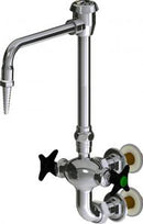 Chicago Faucets LWM7-C12-H Laboratory Mixing Faucet, Wall-Mount