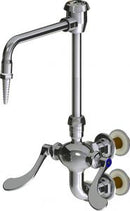 Chicago Faucets LWM7-C13-F Laboratory Mixing Faucet, Wall-Mount