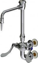 Chicago Faucets LWM7-C13-H Laboratory Mixing Faucet, Wall-Mount