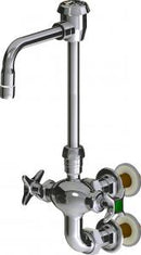 Chicago Faucets LWM7-C21-E Laboratory Mixing Faucet, Wall-Mount