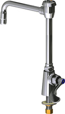 Chicago Faucets LWS3-A25-H Laboratory Faucet, Deck-Mount