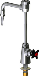 Chicago Faucets LWS3-B14-E Laboratory Faucet, Deck-Mount