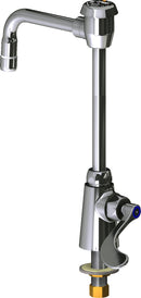 Chicago Faucets LWS3-B25-E Laboratory Faucet, Deck-Mount