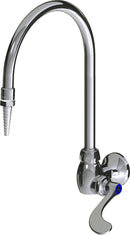 Chicago Faucets LWS4-C15-B Laboratory Faucet, Wall-Mount