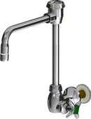 Chicago Faucets LWS5-B21-F Laboratory Faucet, Wall-Mount