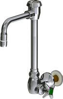 Chicago Faucets LWS5-B21-G Laboratory Faucet, Wall-Mount