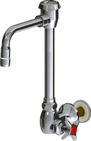 Chicago Faucets LWS5-B22-G Laboratory Faucet, Wall-Mount