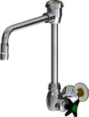 Chicago Faucets LWS5-B23-F Laboratory Faucet, Wall-Mount