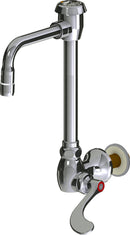 Chicago Faucets LWS5-B26-G Laboratory Faucet, Wall-Mount