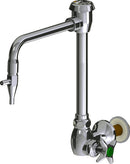 Chicago Faucets LWS5-B31-H Laboratory Faucet, Wall-Mount