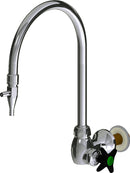 Chicago Faucets LWS5-B33-B Laboratory Faucet, Wall-Mount