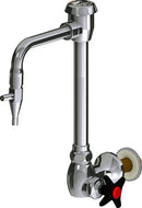 Chicago Faucets LWS5-B34-G Laboratory Faucet, Wall-Mount