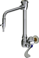 Chicago Faucets LWS5-B35-H Laboratory Faucet, Wall-Mount