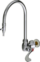 Chicago Faucets LWS5-B36-B Laboratory Faucet, Wall-Mount