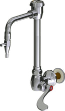 Chicago Faucets LWS5-B36-G Laboratory Faucet, Wall-Mount