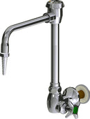 Chicago Faucets LWS5-C11-H Laboratory Faucet, Wall-Mount