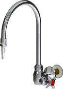 Chicago Faucets LWS5-C12-B Laboratory Faucet, Wall-Mount