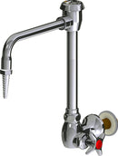 Chicago Faucets LWS5-C12-H Laboratory Faucet, Wall-Mount