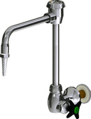 Chicago Faucets LWS5-C13-F Laboratory Faucet, Wall-Mount