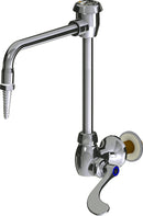Chicago Faucets LWS5-C15-F Laboratory Faucet, Wall-Mount
