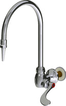 Chicago Faucets LWS5-C16-B Laboratory Faucet, Wall-Mount