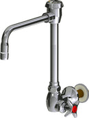 Chicago Faucets LWS5-C22-H Laboratory Faucet, Wall-Mount
