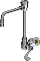 Chicago Faucets LWS5-C25-F Laboratory Faucet, Wall-Mount