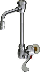 Chicago Faucets LWS5-C26-E Laboratory Faucet, Wall-Mount