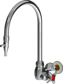 Chicago Faucets LWS5-C32-B Laboratory Faucet, Wall-Mount