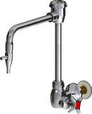 Chicago Faucets LWS5-C32-F Laboratory Faucet, Wall-Mount