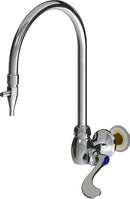 Chicago Faucets LWS5-C35-B Laboratory Faucet, Wall-Mount